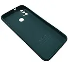 Силіконовий чохол Soft TPU Armor для Motorola E40 — Midnight Green, фото 2