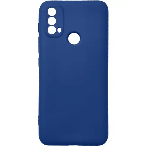 Силіконовий чохол Soft TPU Armor для Motorola E40 — Dark Blue, фото 1