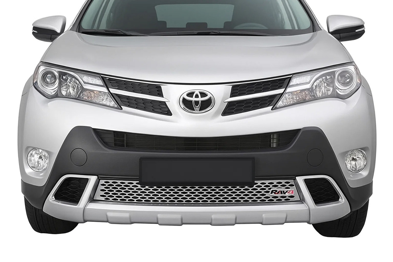 Передня та задня накладки Libao (2013-2016) для Toyota Rav 4 рр, фото 1