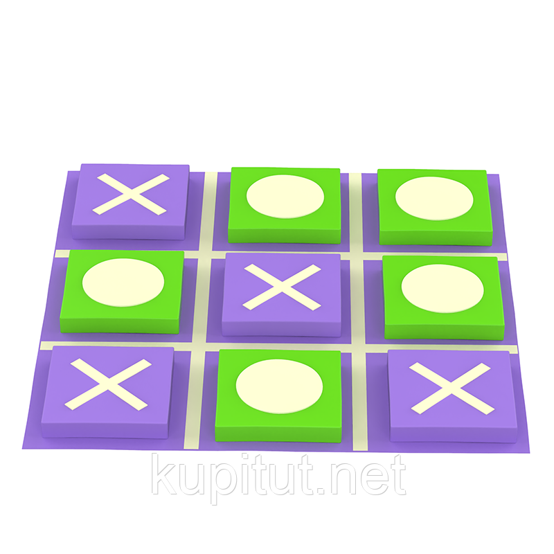 Гра на підлогу Хрестики-Нулики KIDIGO, фото 1