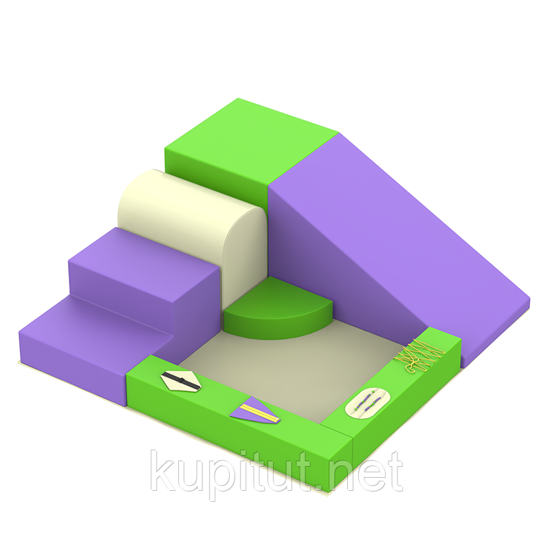 М'який ігровий набір Перші Пригоди KIDIGO, фото 1