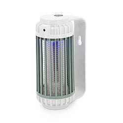 Лампа-знищувач комарів та мух Thunderbolt KY-002G, охоплення 360°, акб 1600mAh, UV-лампа 365нм, біла, 155*90мм