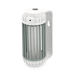 Лампа-знищувач комарів та мух Thunderbolt KY-001G, охоплення 360°, живлення - USB, UV-лампа 365нм, біла,