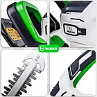 Кущоріз акумуляторний 51см + акумулятор 20В 2А·год Wuber (Польща), фото 8