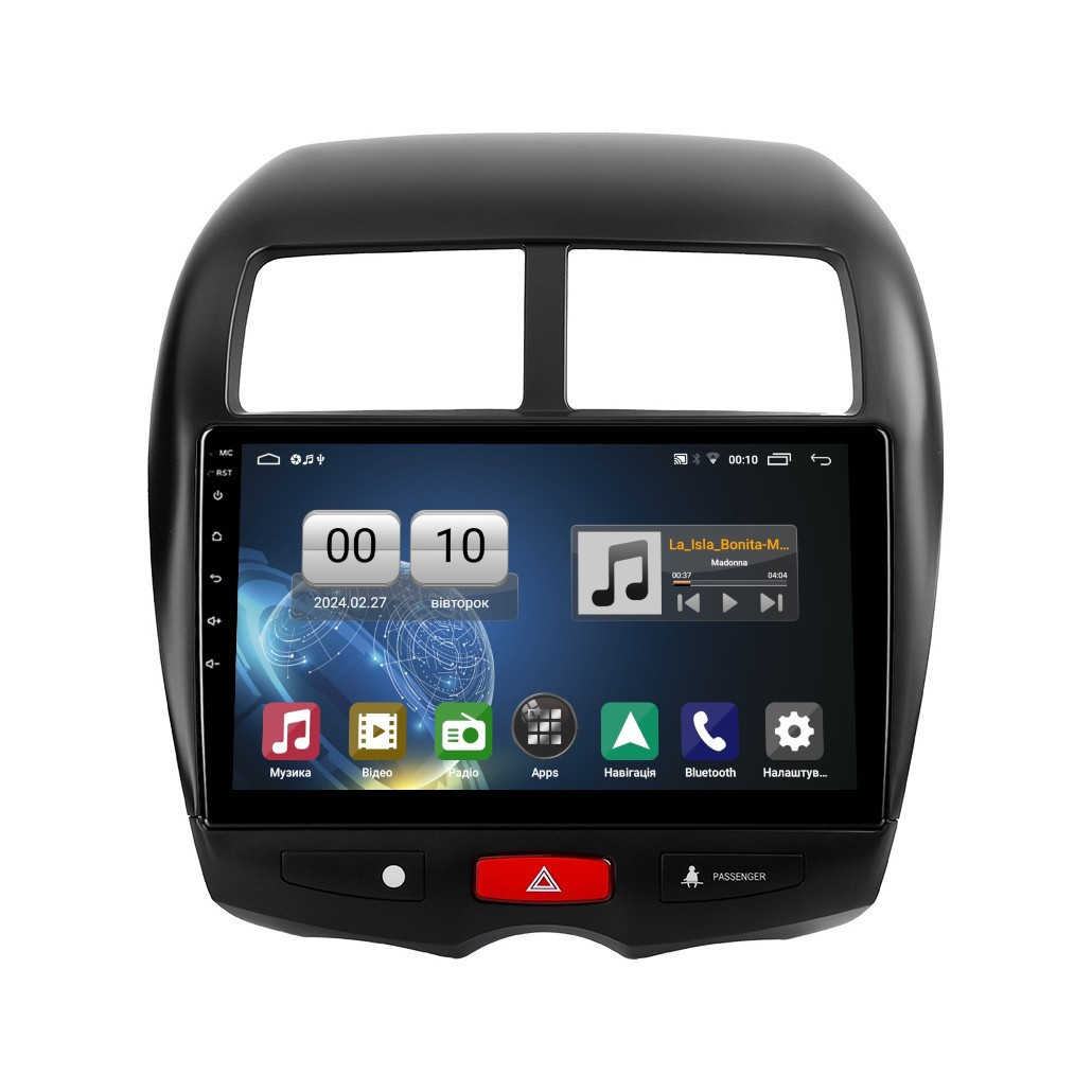 Штатна магнітола серії QIV Q1 під Mitsubishi ASX 1 RVR, Outlander Sport 2010-2016 (Peugeot (4008) 2012-2017, фото 1