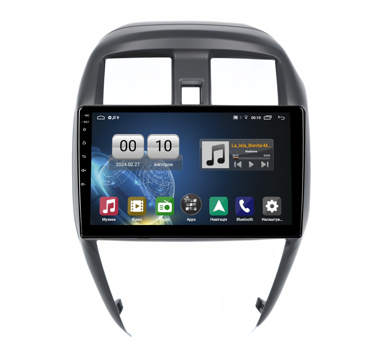 Штатна магнітола серії QIV Q1 під Nissan Sunny 2014-2016 (F1) 10 дюймів, фото 1