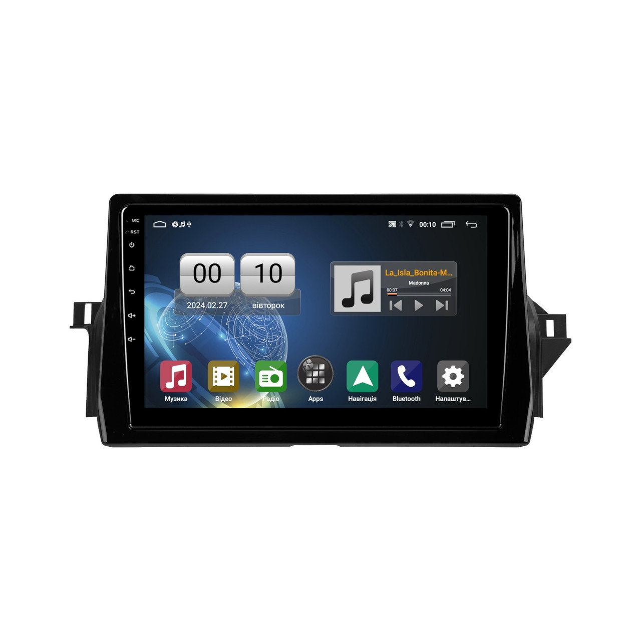 Штатна магнітола серії QIV Q1 під Toyota Camry VIII 8 XV70 2020-2021 (F1) (W1) 10 дюймів, фото 1