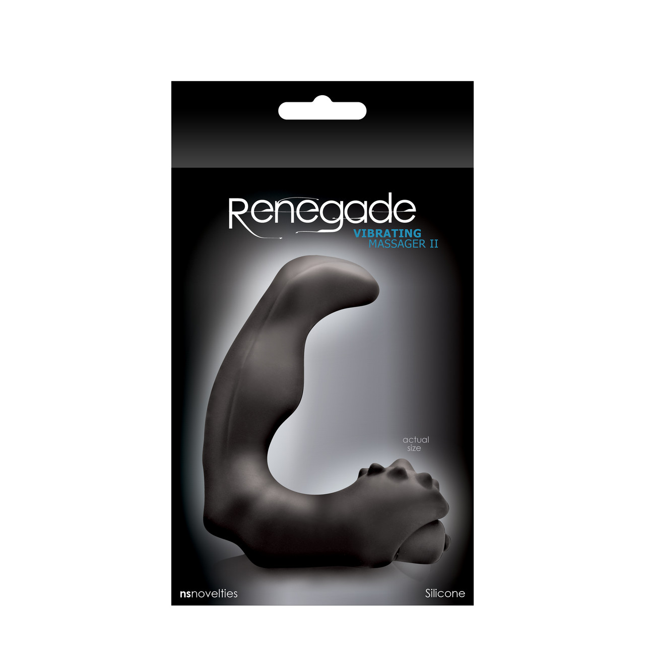 Масажер простати з вібрацією NS Novelties Renegade Vibrating Massager Ii, чорний, фото 1