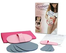 Набір для депіляції Sundepil воскові смужки 200 штук гіпоалергенні