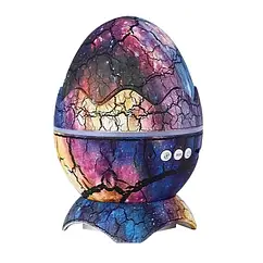 Нічник проектор яйце динозавра з пультом для регулювання яскравості