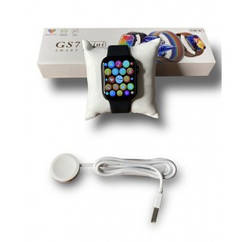 Годинники Смарт годинник GS7 Міні Чорний Рожевий сенсорний екран 1.3 дюйма