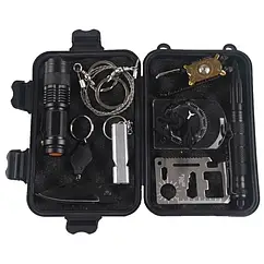 Набір для виживання 10 інструментів Компактний багатофункціональний