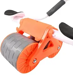 Тренажер ролик для м'язів преса ФітРол 36 см діаметр максимальне навантаження 150 кг