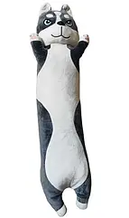 М'яка іграшка обіймашка Хаскі 100 см м'який плюш безпечний для дітей