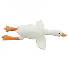 М'яка іграшка обіймашка Гусак 70см затишний плюш безпечні наповнювачі