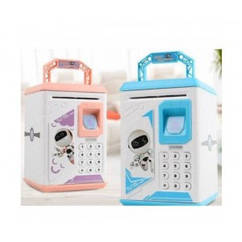 Сейф-копилка РОБОТ ОХОРОНЕЦЬ АРТ-906 з відбитком пальця та звуковими ефектами