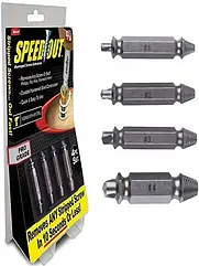 Набір насадок Speed Out для викручування пошкоджених саморізів 120 штук високоякісна сталь