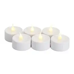 Набір світлодіодних свічок 24 штуки LED білі з дистанційним керуванням