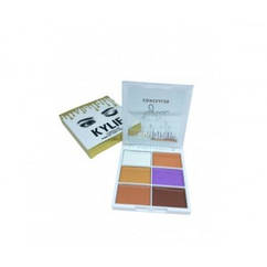Палетка консилера Kylie Concealer Fond De Teint Poudre 240 6 відтінків компактна
