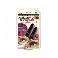 Туш для вій Макс Лаш подовжуюча об'ємна чорна 10 мл гіпоалергенна