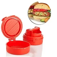 Прес для бургерів Stufz одинарний 120 з харчового пластика до 4-х бургерів