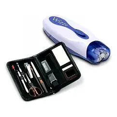 Епілятор Віззит з набором для манікюру 40 пінцетів підсвітка