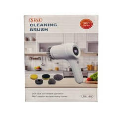 Електрична щітка Магічна чистяча щітка 5 в 1 багатофункціональний ергономічний дизайн