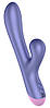 Кролик вібратор з пульсатором для клітора ROMP Pulse фіолетовий, фото 3