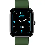 Смарт-годинник 2E Alpha SQ Music Edition 46mm Black Green (2E-CWW40BKGN), фото 2