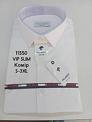 Приталена сорочка з коротким рукавом Palmen Vip