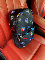 Міський рюкзак чорний унісекс | Рюкзак шкільний унісекс