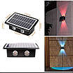 Вуличний світильник 4LED Rgb на сонячній батареї 207751, фото 7