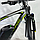 Електровелосипед CRONUS 29" Warrior 2024 Рама 21" black-lightgreen 18ah 1000В 48В з дисплеєм lsd10, фото 7