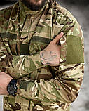 Костюм тактичний уставний Форма мультикам з липучками для шевронів та карманами ENDER ДЛ6225 ТМ, фото 5