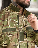 Костюм тактичний уставний Форма мультикам з липучками для шевронів та карманами ENDER ДЛ6225 ТМ, фото 6