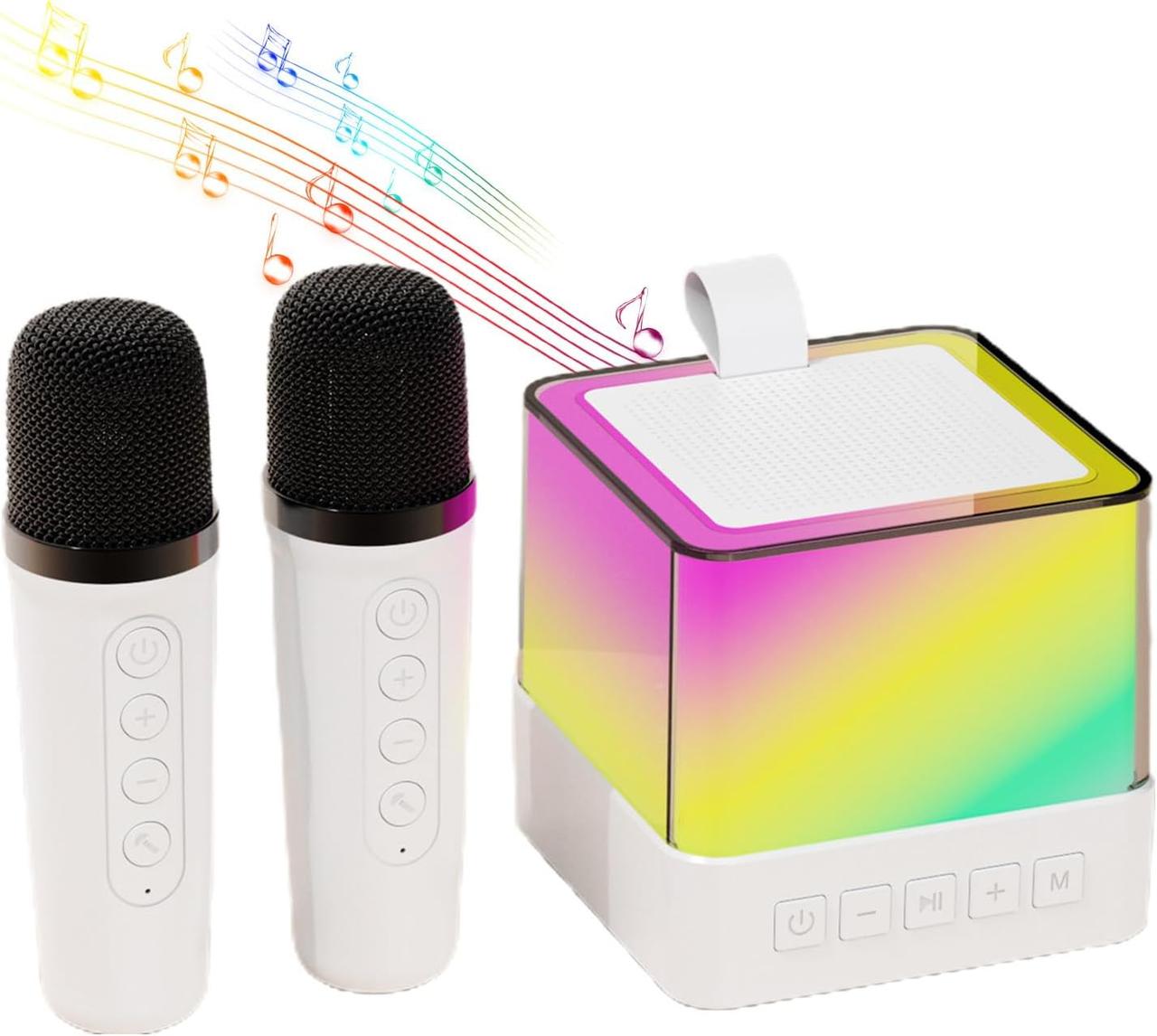 K18 Караоке + Bluetooth Колонка + 2 Бездротові Мікрофони, фото 1