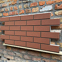 Фасадні термопанелі під клінкерну цеглу (Terracotta/Coffee) | Гнучкий клінкер (ціна за 1 панель)