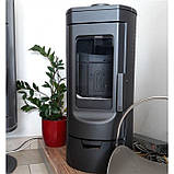 Піч твердопаливна Plamen Tara, 6 кВт, чавунна, дров'яна, фото 5