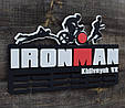 Медальниця IRON MAN. Медальниця з триатлону. Медальниця для спортсмена. Вішалка для нагород, фото 6