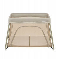Ліжечко-манеж Lionelo ALICE BEIGE OLIVE, фото 4