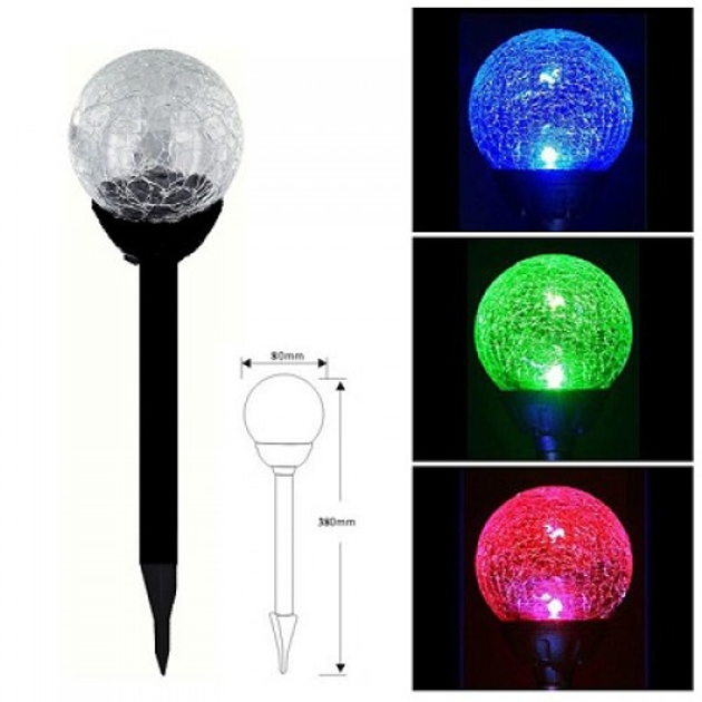 Садовый светильник 1LED RGB (разноцветный) LEMANSO CAB118, фото 1