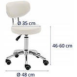 Косметичний табурет PHYSA ASCONA BEIGE, фото 3