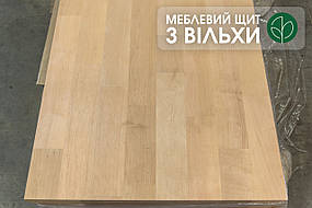 Меблевий щит із вільхи зрощений, 40 мм, 2,00 х 0,65 м, 1/1 ґатунок