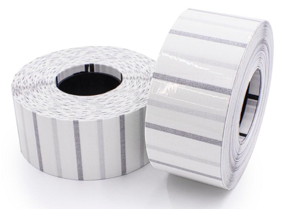 Поліпропіленова етикетка 40х25 (2000) прозора, фото 1