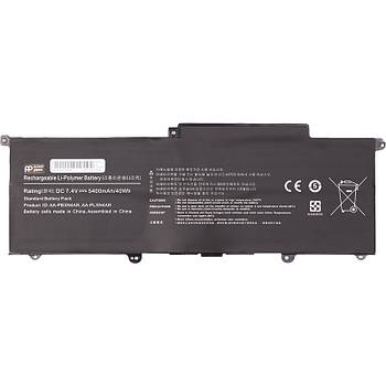 Акумулятор PowerPlant для ноутбуків SAMSUNG 900X3B (AA-PLXN4AR) 7.4V 5400mAh