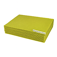 Вощина для свічок 42 см*26 см з бджолиного воску, 10 аркушів. Колір оливковий