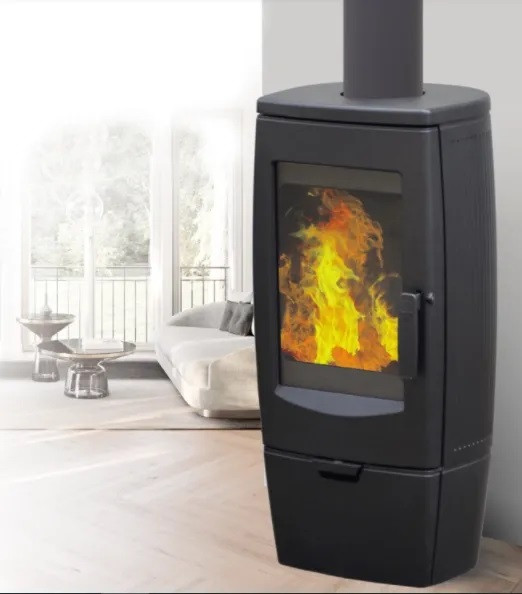 Чавунна дров’яна піч Plamen Nera, 13 кВт, твердопаливна, фото 1