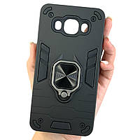 Чохол для Samsung Galaxy J5 2016 J510 чорний з кільцем тримачем