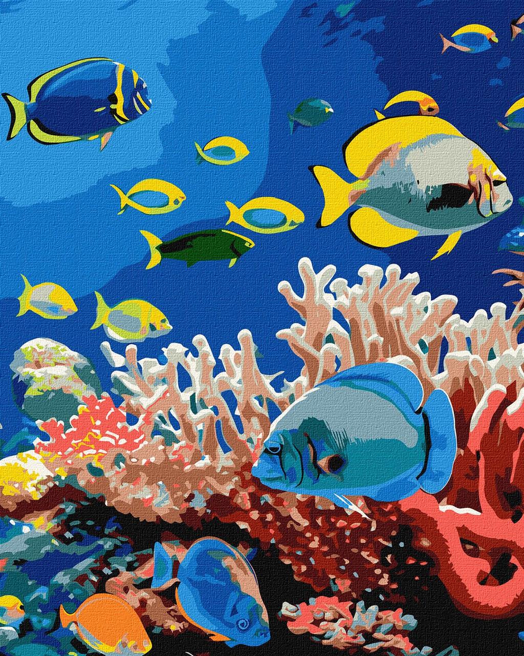 Картина за номерами Пейзаж. Підводний світ 40*50 см Ідейка KHO 6704, фото 1