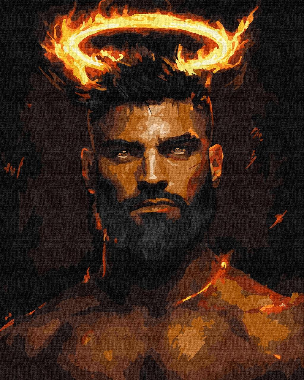 Картина за номерами Люди. Брутальність 40*50 см Ідейка KHO 8607, фото 1